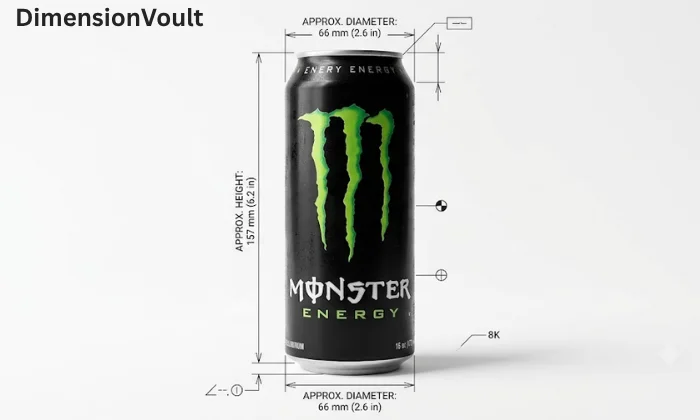 Mega Monster Can Dimensions